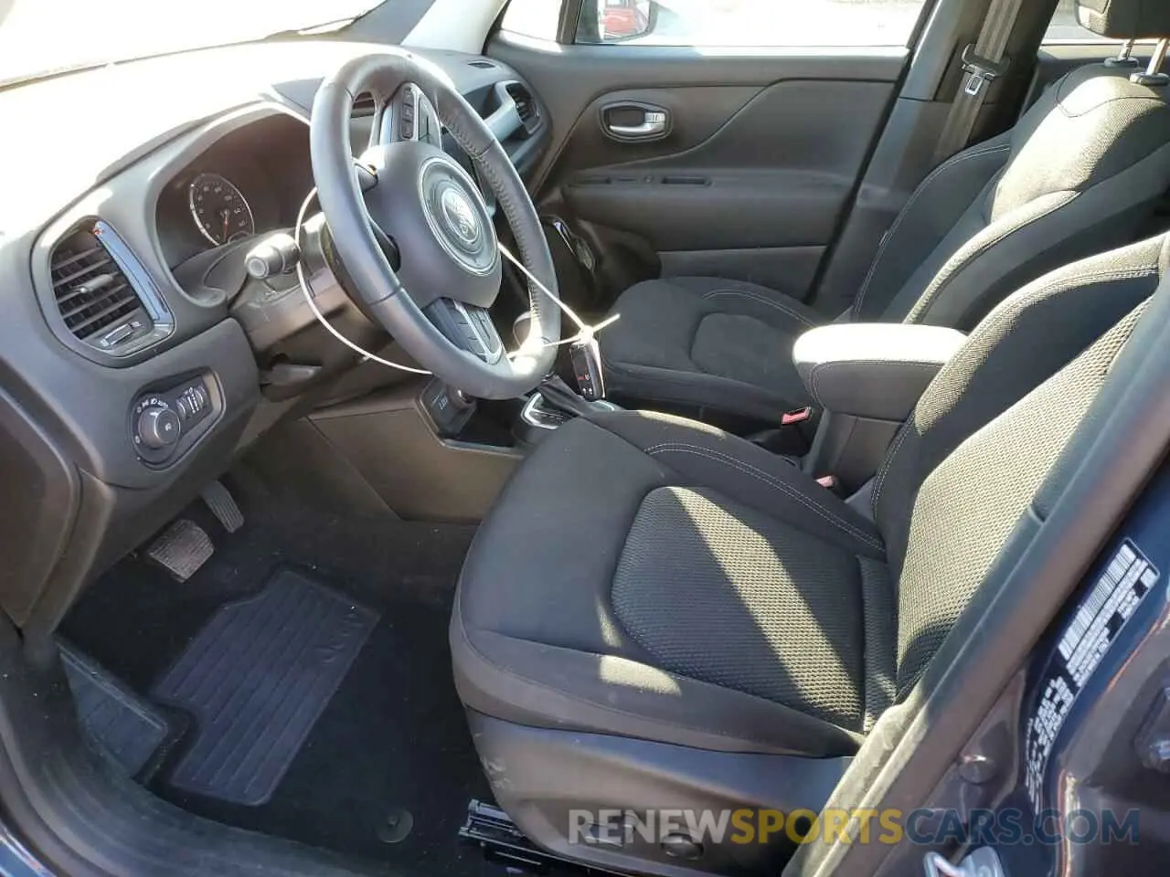 7 Photograph of a damaged car ZACNJDE17PPP42540 JEEP RENEGADE A 2023