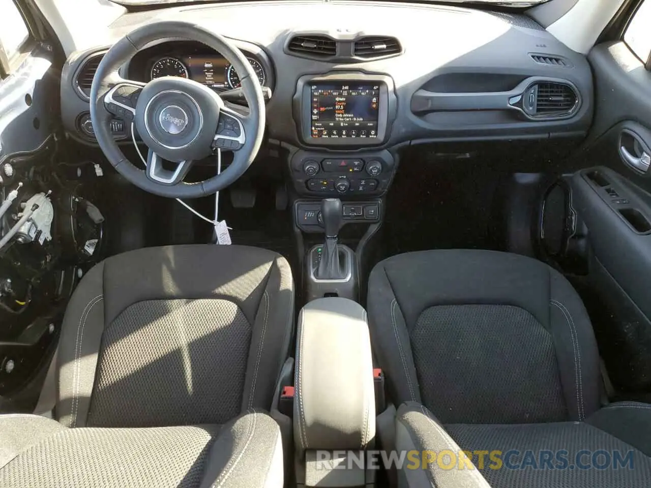 8 Photograph of a damaged car ZACNJDE17PPP42540 JEEP RENEGADE A 2023