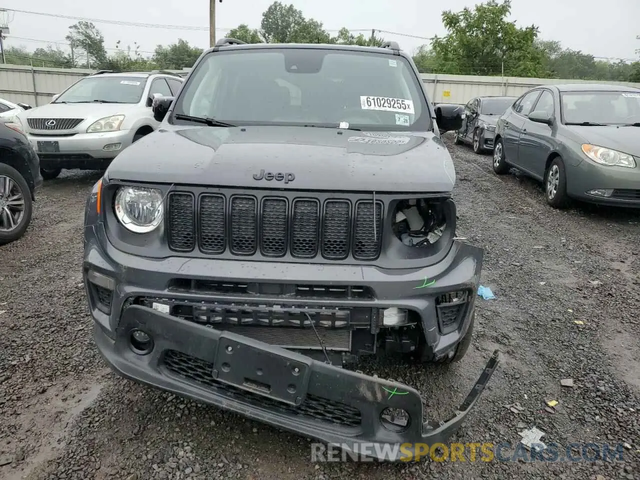 5 Photograph of a damaged car ZACNJDE18PPP27111 JEEP RENEGADE A 2023