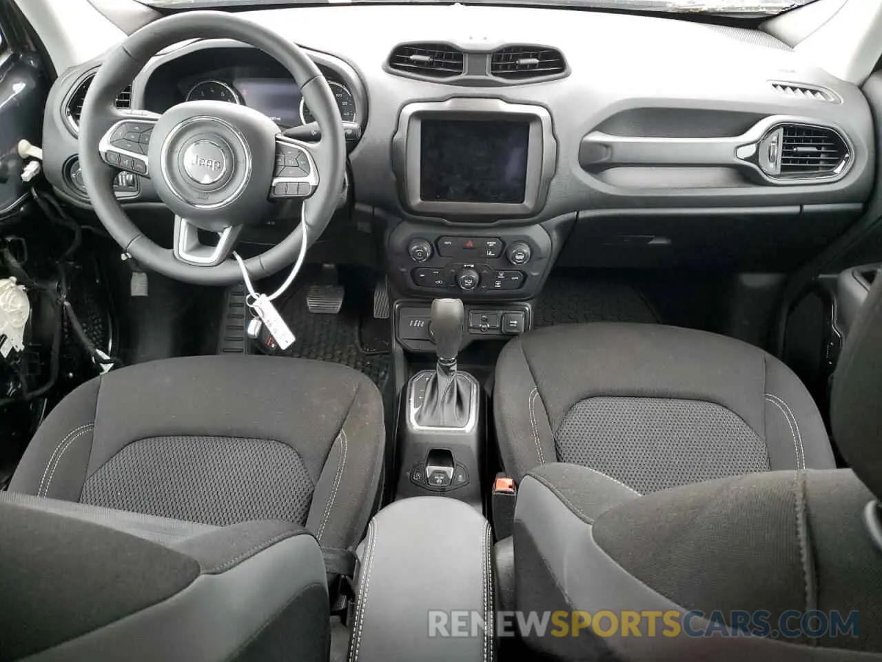 8 Photograph of a damaged car ZACNJDE18PPP27111 JEEP RENEGADE A 2023