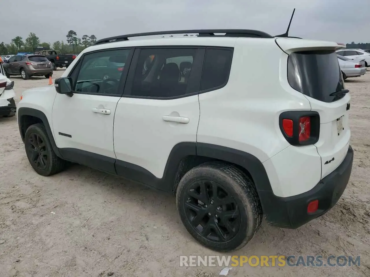 2 Photograph of a damaged car ZACNJDE18PPP35399 JEEP RENEGADE A 2023