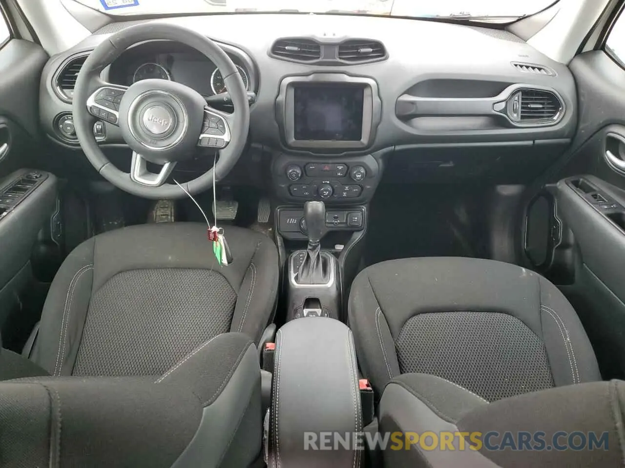 8 Photograph of a damaged car ZACNJDE18PPP35399 JEEP RENEGADE A 2023