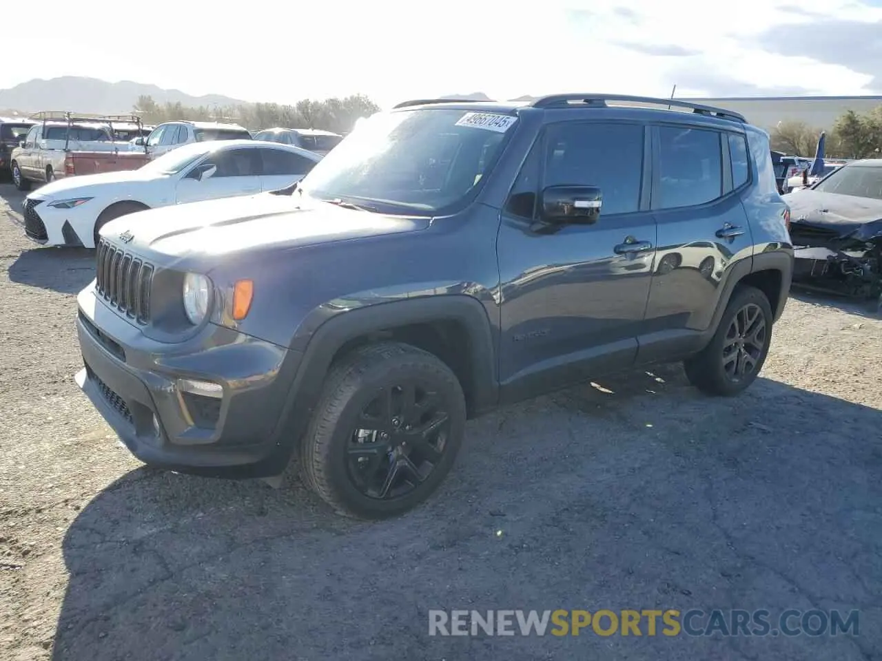1 Photograph of a damaged car ZACNJDE1XPPP13744 JEEP RENEGADE A 2023