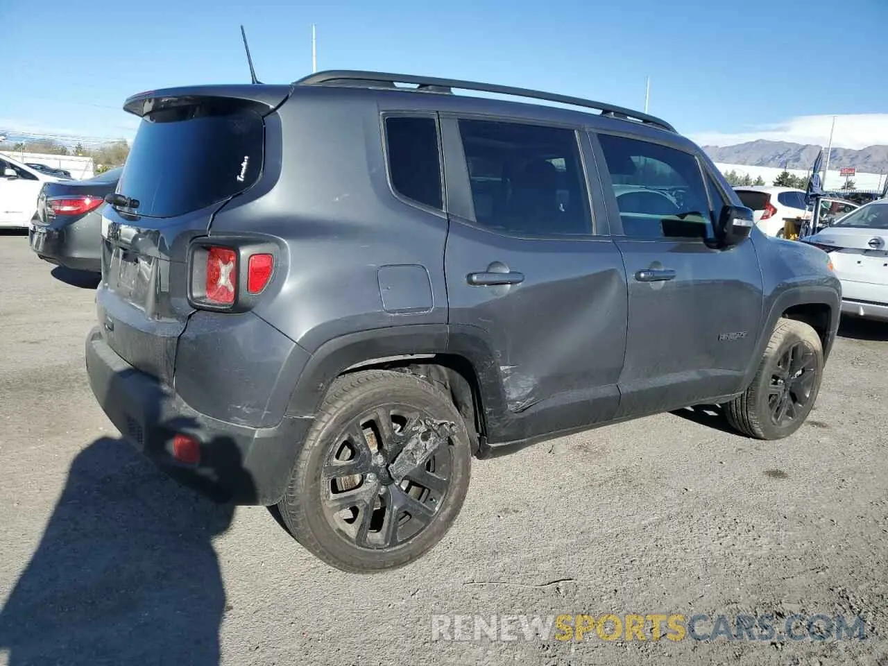 3 Photograph of a damaged car ZACNJDE1XPPP13744 JEEP RENEGADE A 2023
