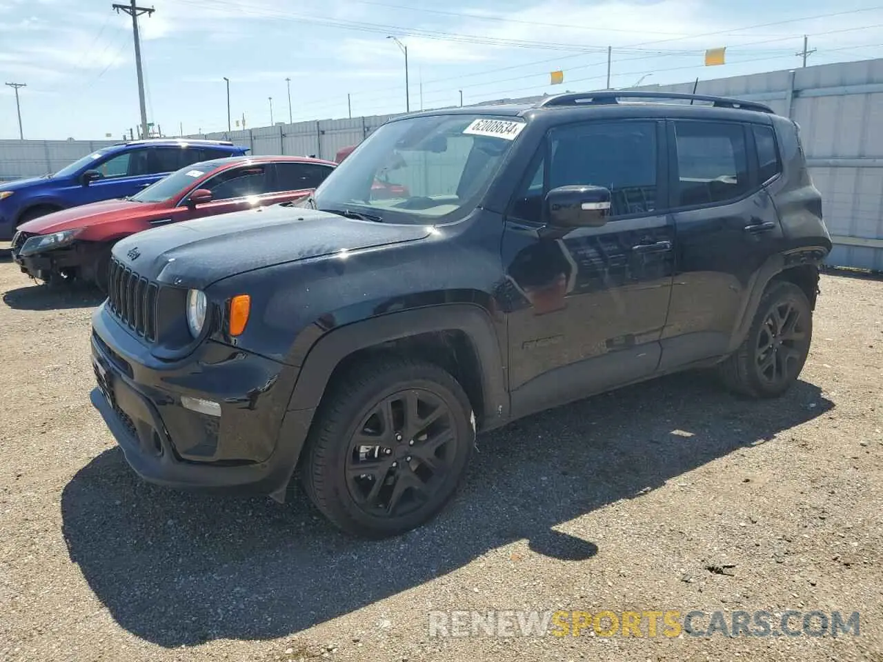 1 Photograph of a damaged car ZACNJDE1XPPP29734 JEEP RENEGADE A 2023