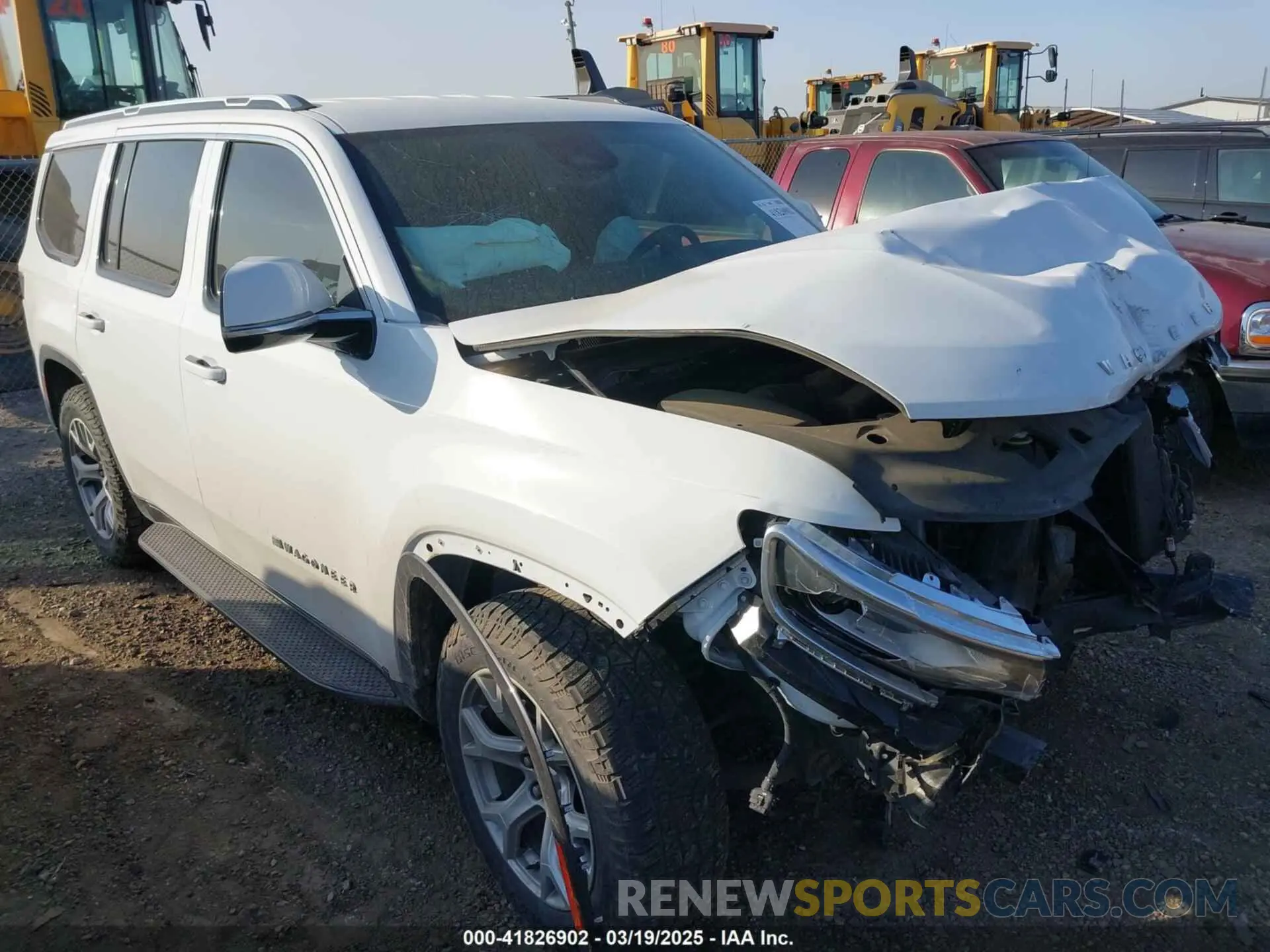 1 Photograph of a damaged car 1C4SJUBT1NS130210 JEEP WAGONEER 2022