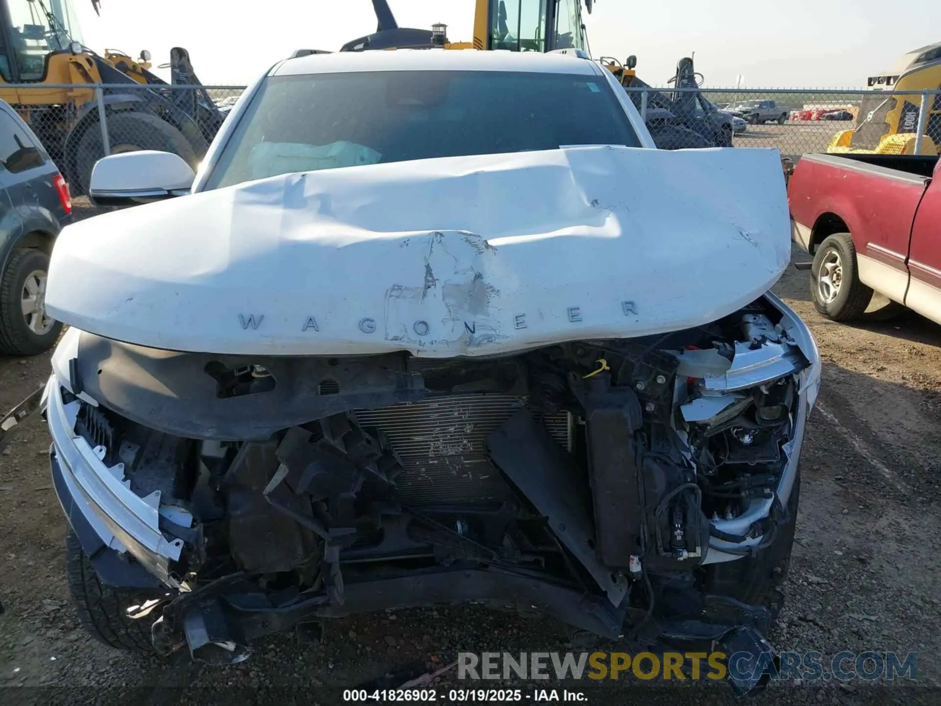 13 Photograph of a damaged car 1C4SJUBT1NS130210 JEEP WAGONEER 2022