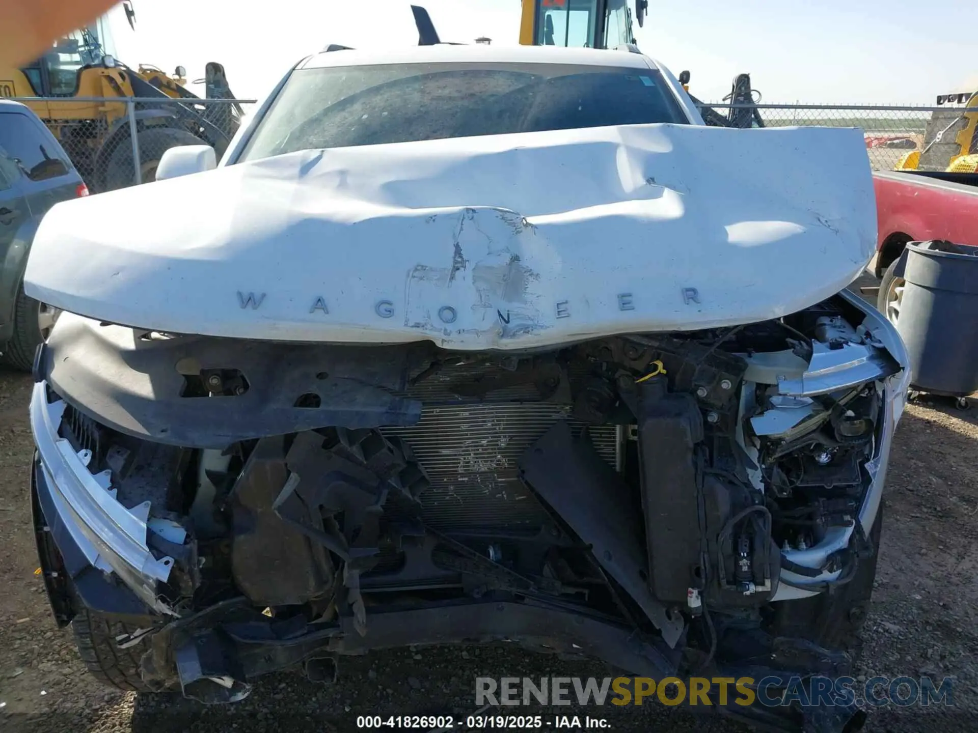 6 Photograph of a damaged car 1C4SJUBT1NS130210 JEEP WAGONEER 2022