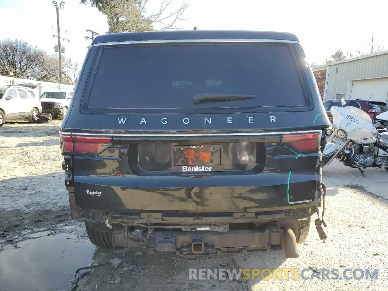 6 Photograph of a damaged car 1C4SJUBT2NS168092 JEEP WAGONEER 2022