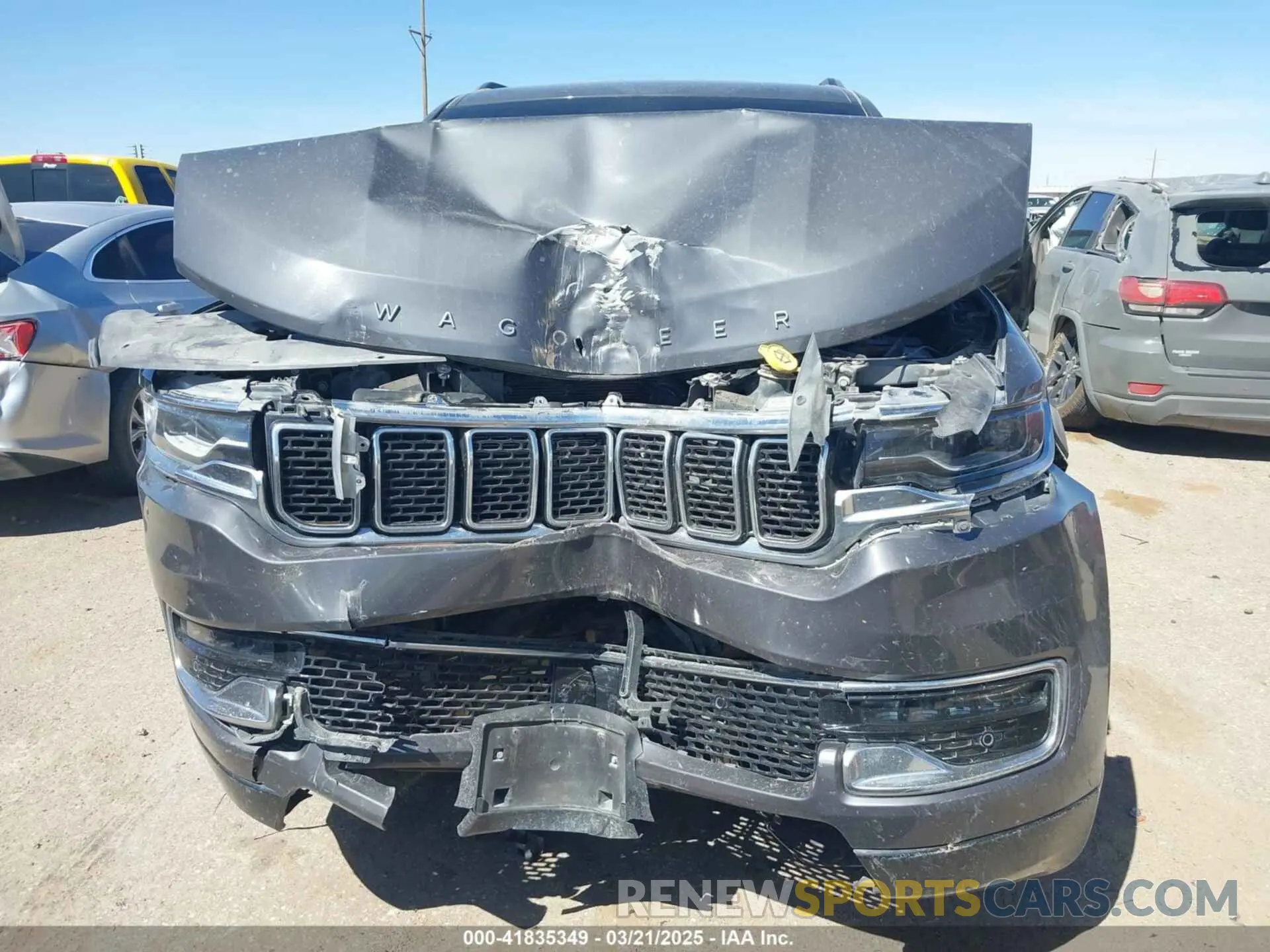12 Photograph of a damaged car 1C4SJUBT5NS117850 JEEP WAGONEER 2022