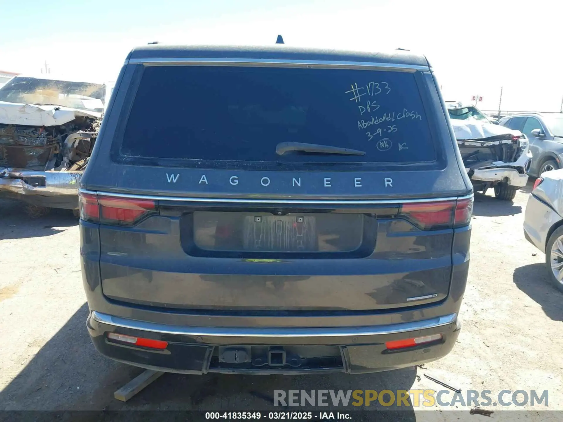 16 Photograph of a damaged car 1C4SJUBT5NS117850 JEEP WAGONEER 2022