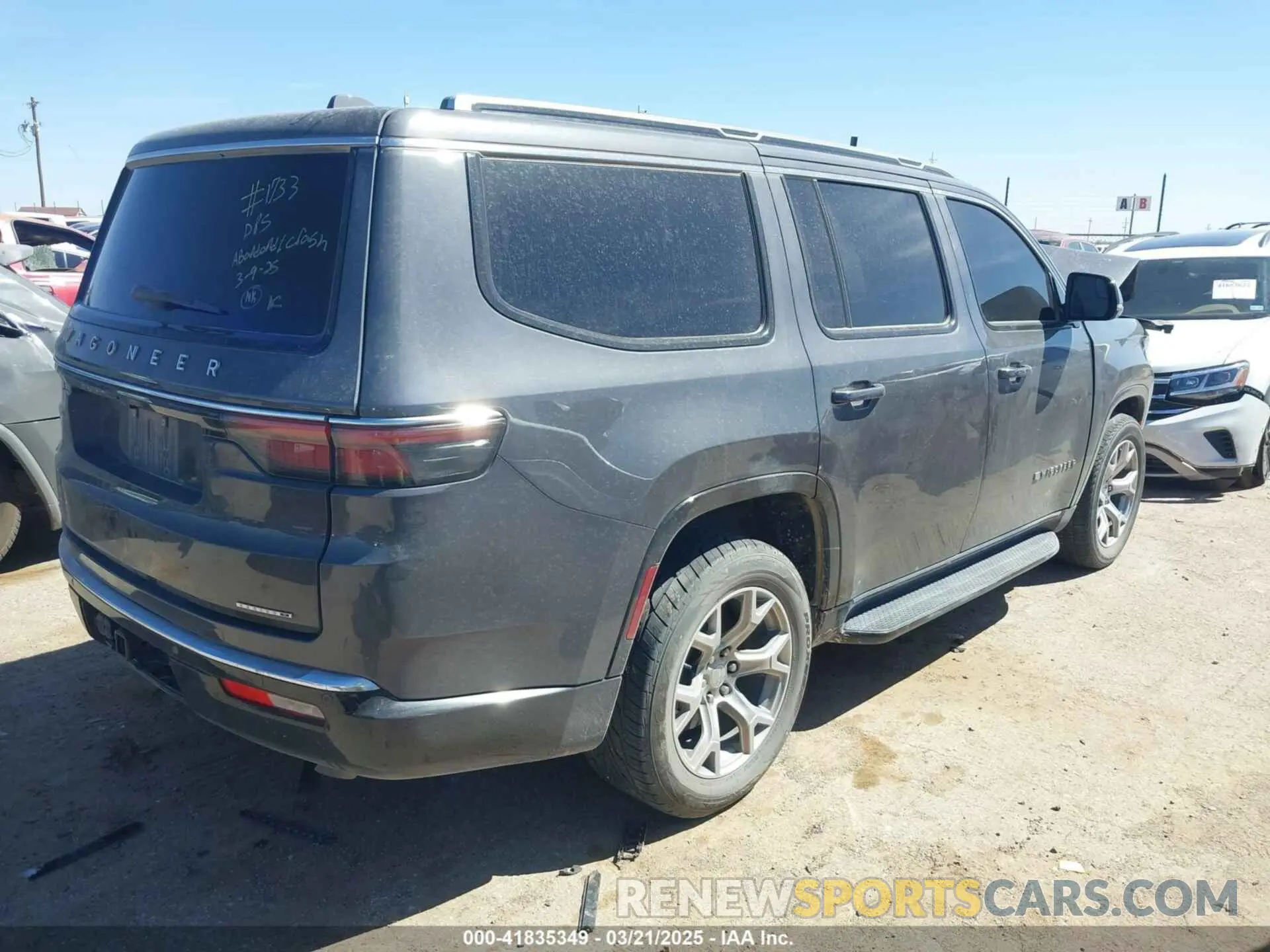 4 Photograph of a damaged car 1C4SJUBT5NS117850 JEEP WAGONEER 2022