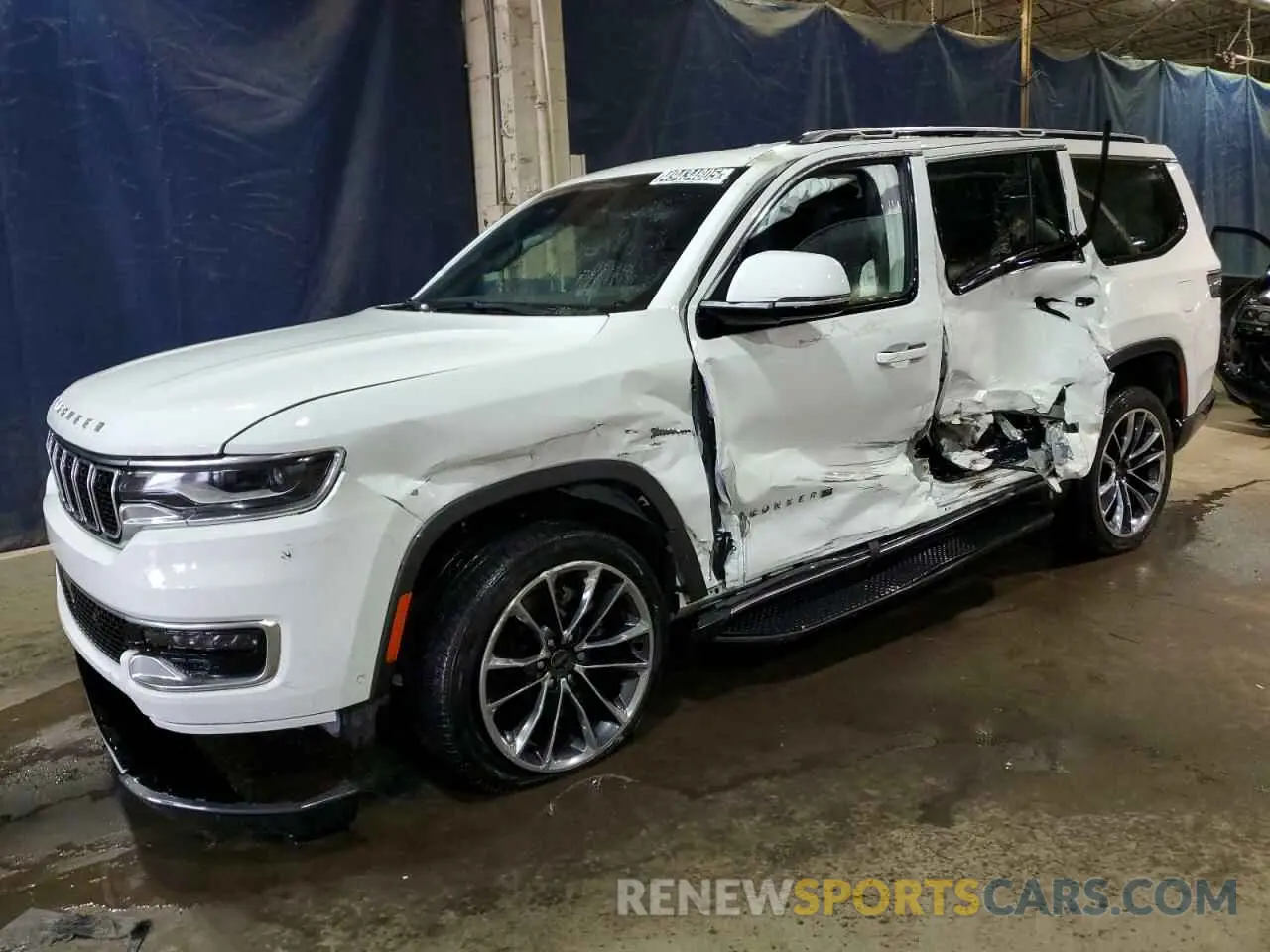 1 Photograph of a damaged car 1C4SJVBT0NS160336 JEEP WAGONEER 2022