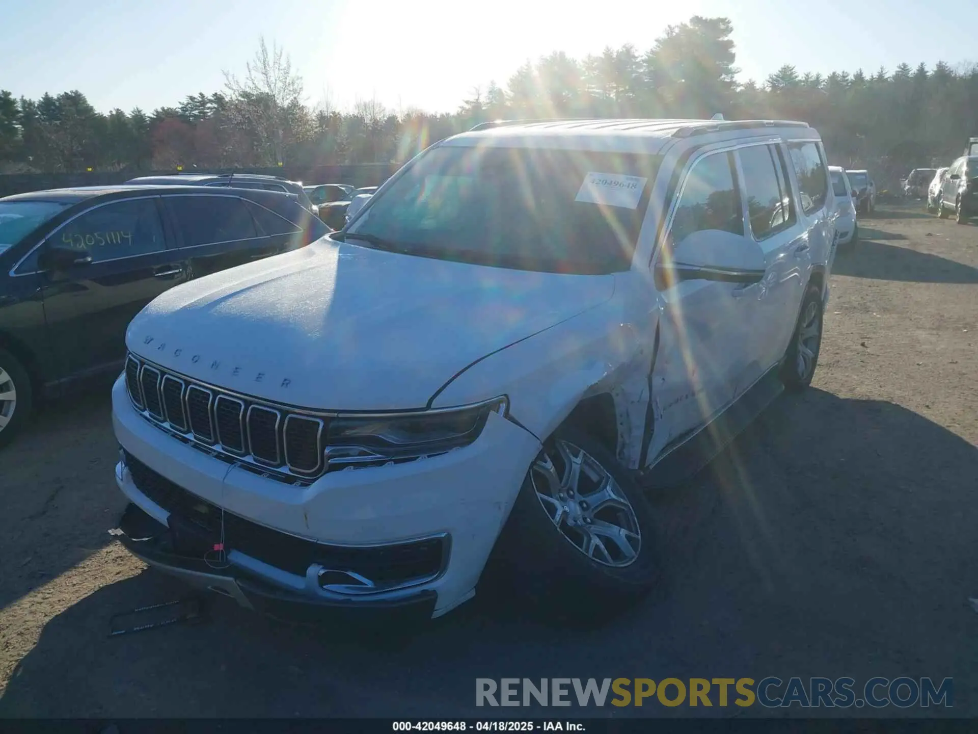 2 Photograph of a damaged car 1C4SJVBT1NS103823 JEEP WAGONEER 2022