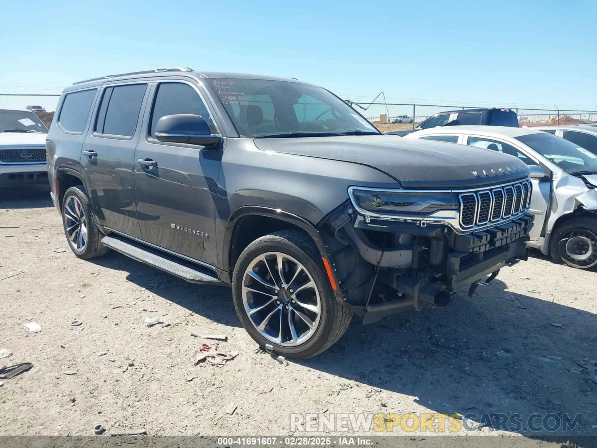 1 Photograph of a damaged car 1C4SJVBT2NS135499 JEEP WAGONEER 2022