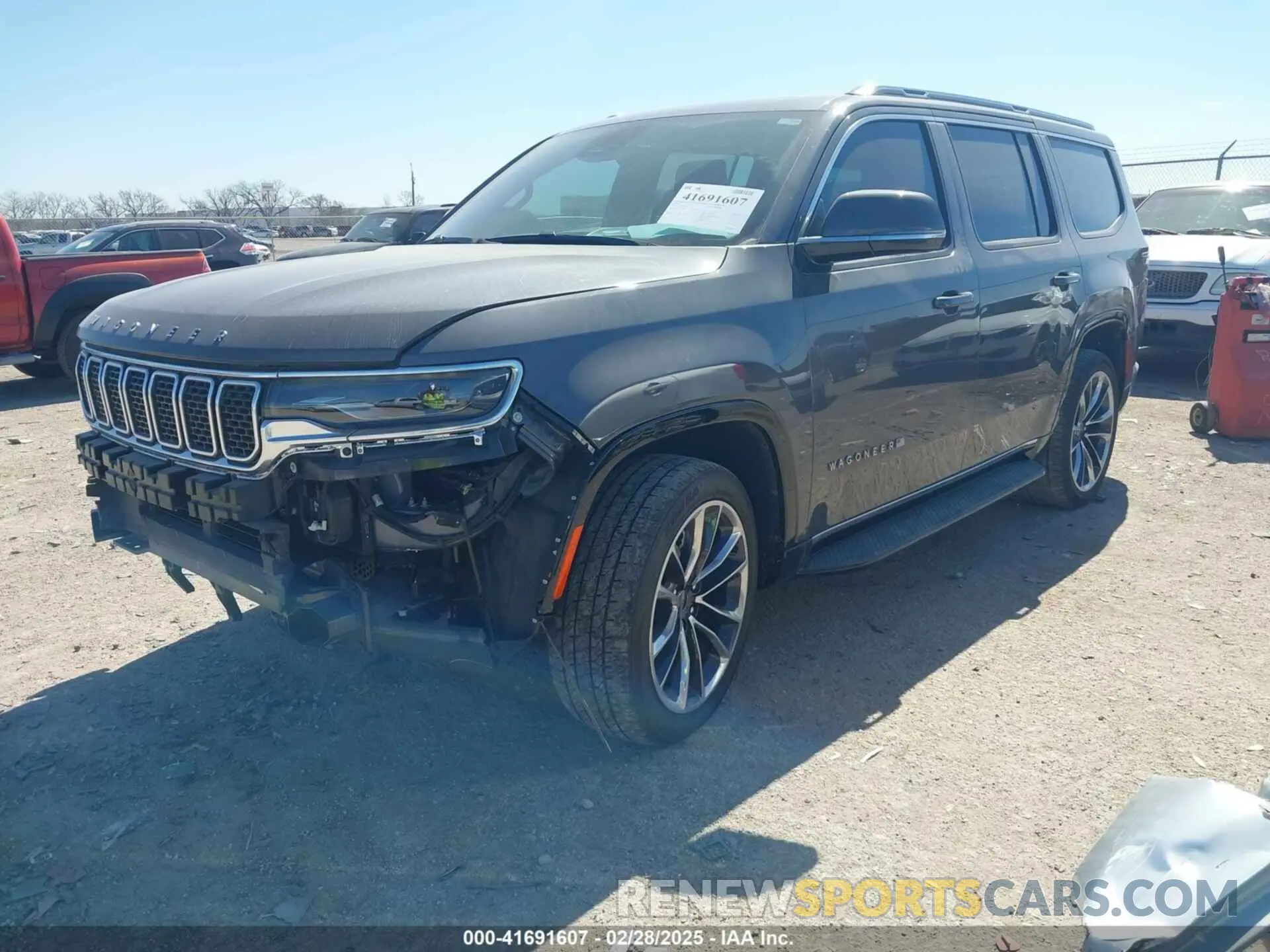 2 Photograph of a damaged car 1C4SJVBT2NS135499 JEEP WAGONEER 2022