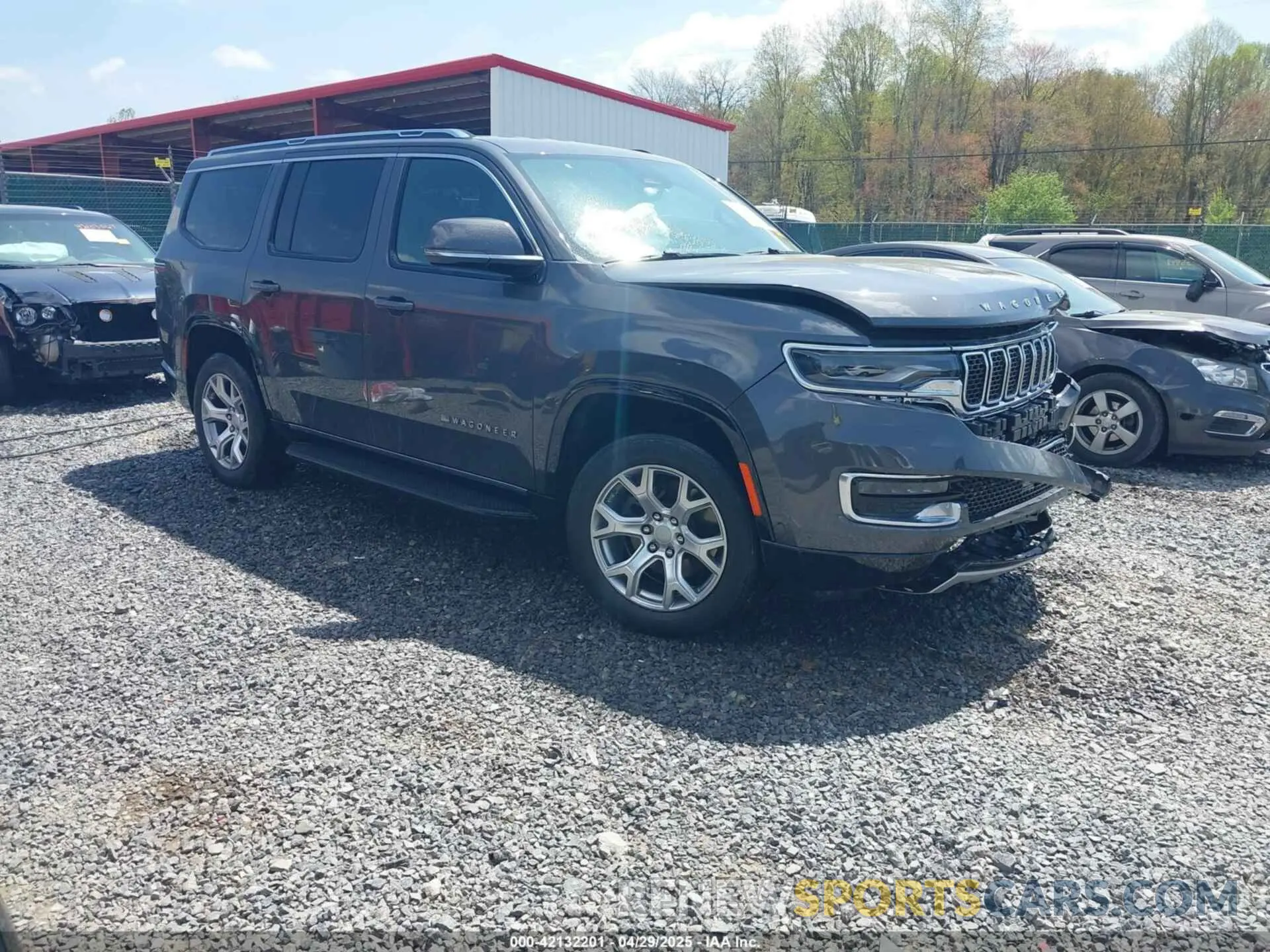 1 Photograph of a damaged car 1C4SJVBT2NS166476 JEEP WAGONEER 2022