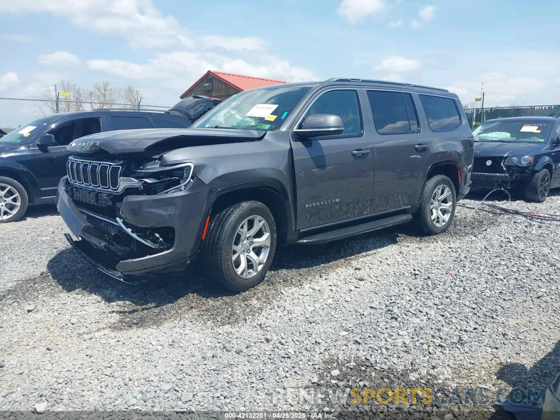 2 Photograph of a damaged car 1C4SJVBT2NS166476 JEEP WAGONEER 2022