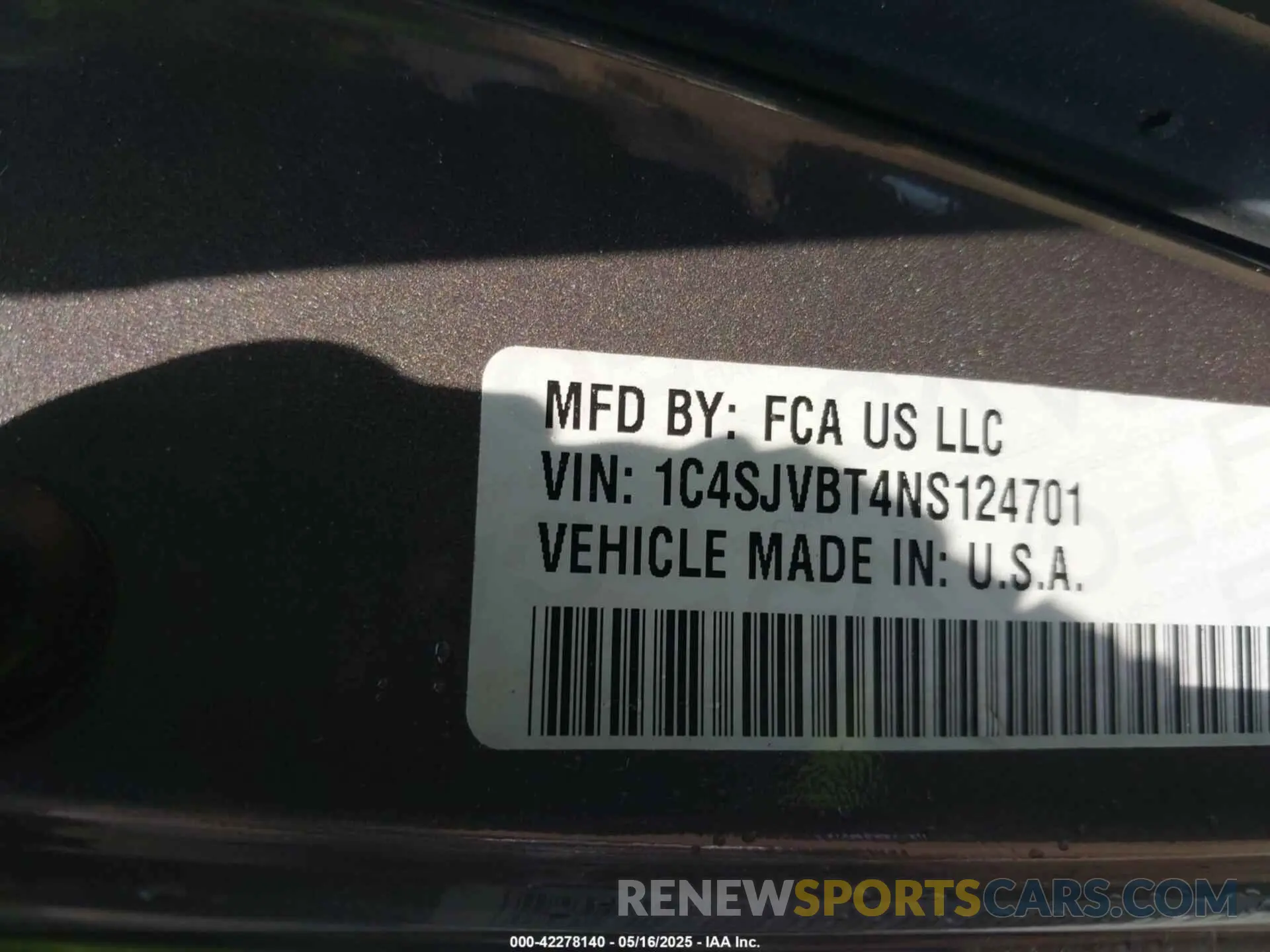 9 Photograph of a damaged car 1C4SJVBT4NS124701 JEEP WAGONEER 2022