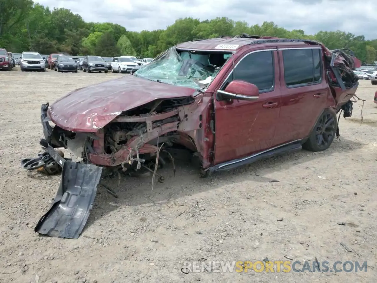 1 Photograph of a damaged car 1C4SJVBT5NS205576 JEEP WAGONEER 2022
