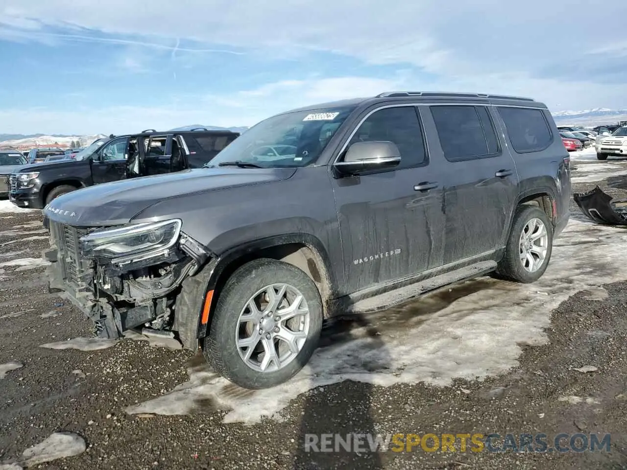 1 Photograph of a damaged car 1C4SJVBT6NS146134 JEEP WAGONEER 2022