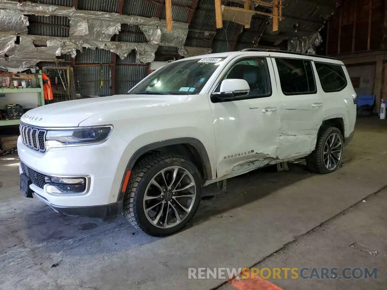 1 Photograph of a damaged car 1C4SJVBT9NS160495 JEEP WAGONEER 2022