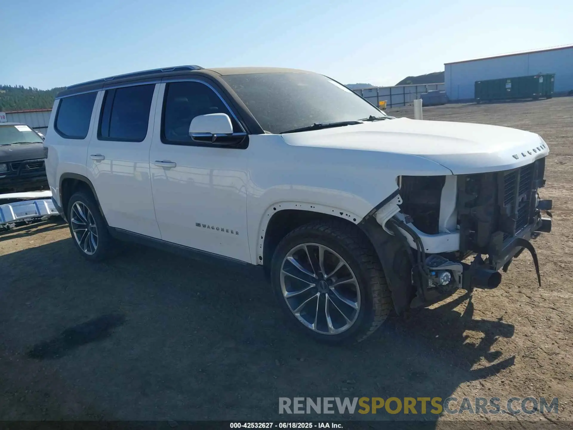 1 Photograph of a damaged car 1C4SJVDT1NS114768 JEEP WAGONEER 2022