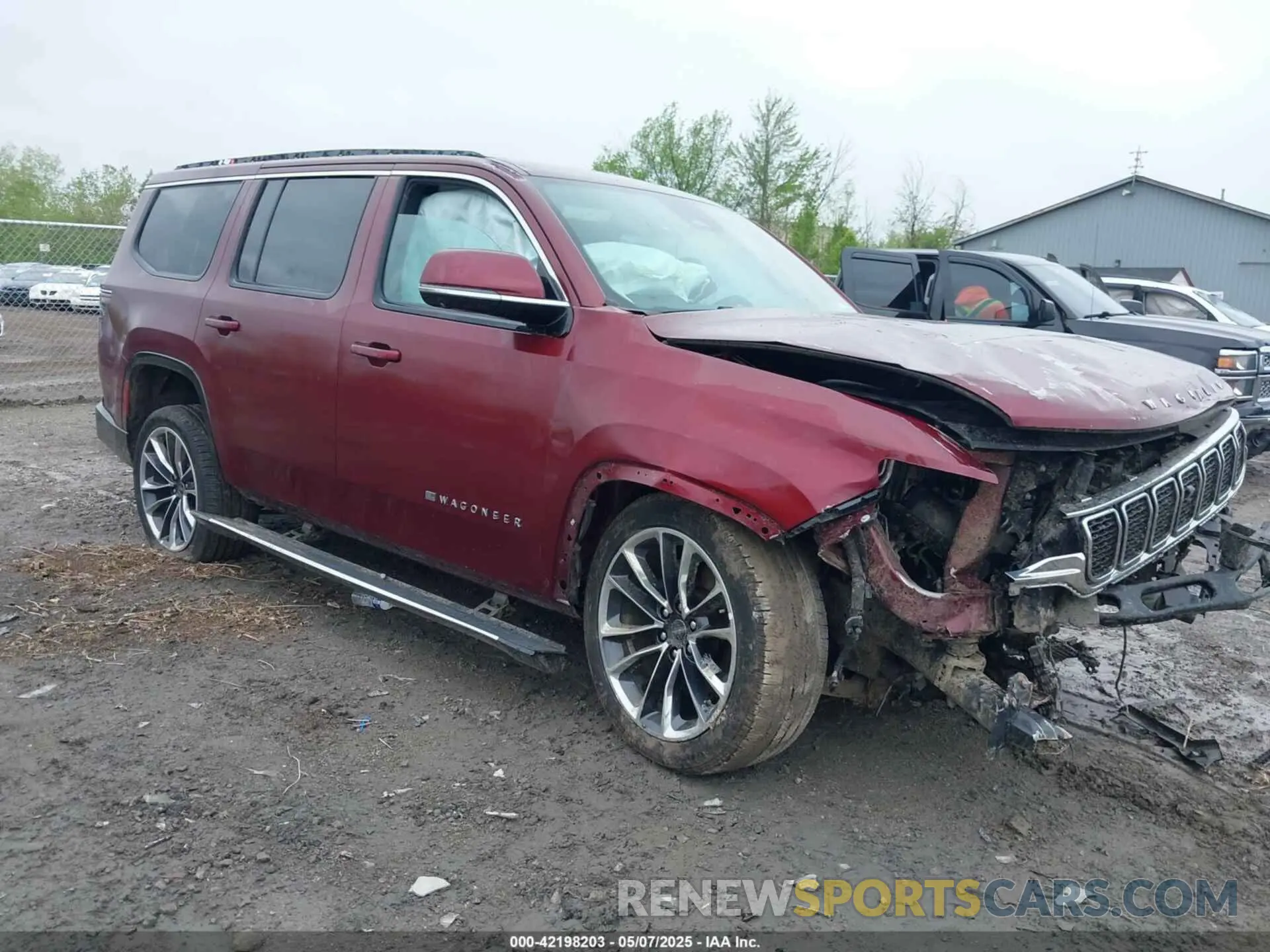 1 Photograph of a damaged car 1C4SJVDT1NS227765 JEEP WAGONEER 2022