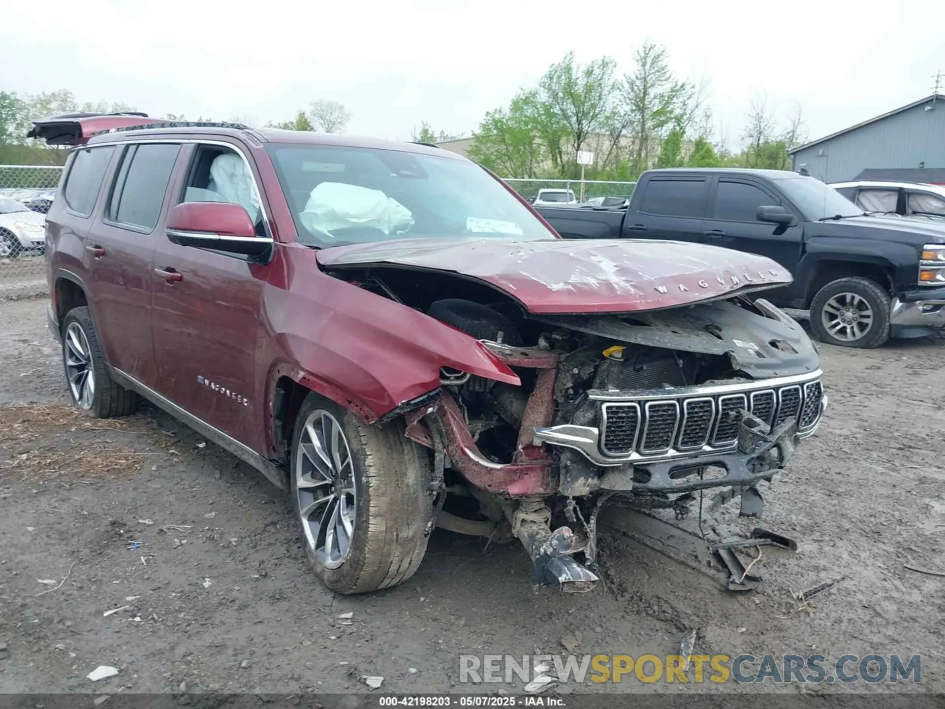 6 Photograph of a damaged car 1C4SJVDT1NS227765 JEEP WAGONEER 2022