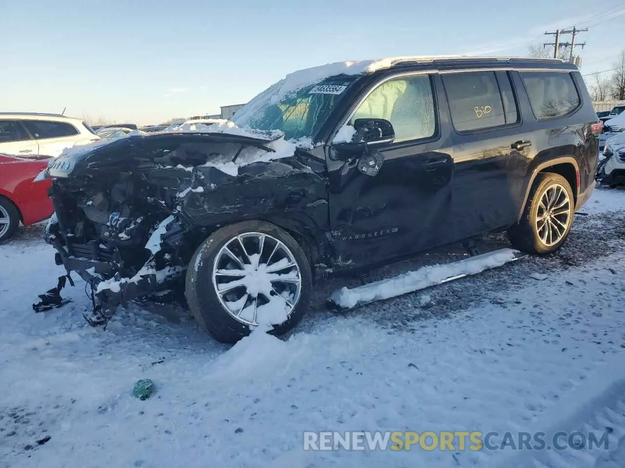 1 Photograph of a damaged car 1C4SJVDT2NS157113 JEEP WAGONEER 2022