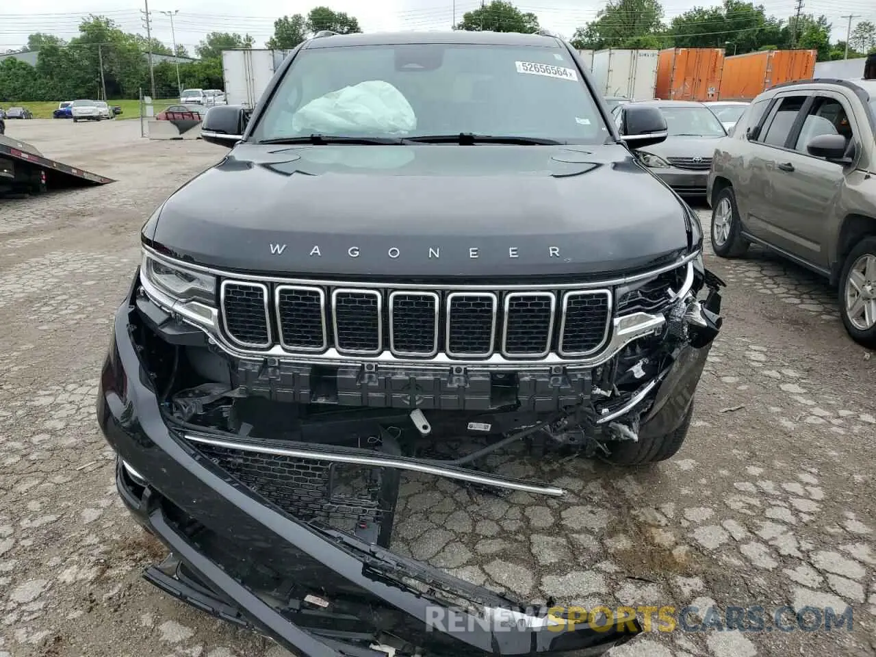 5 Photograph of a damaged car 1C4SJVDT6NS157843 JEEP WAGONEER 2022