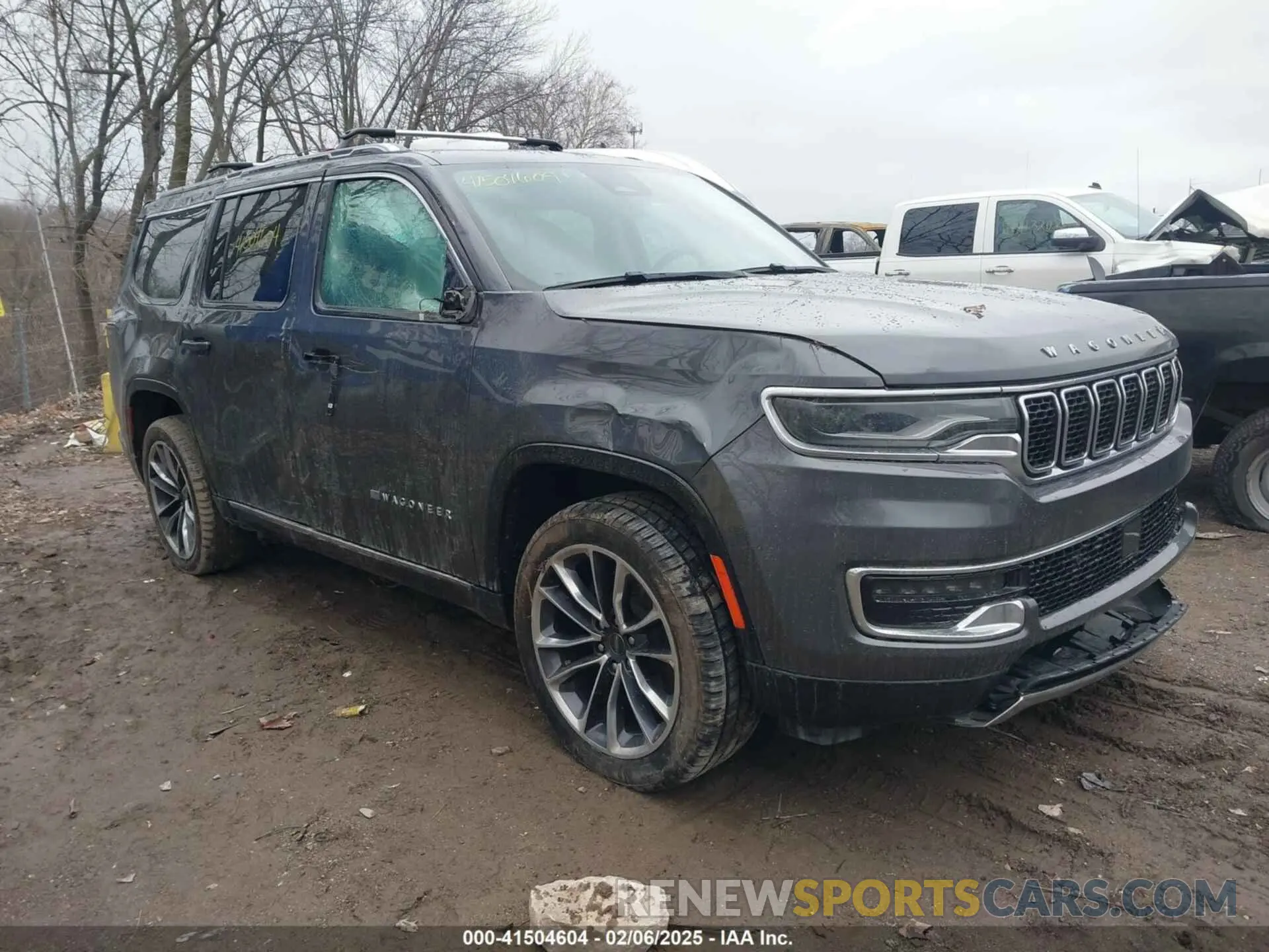 1 Photograph of a damaged car 1C4SJVDT8NS151011 JEEP WAGONEER 2022
