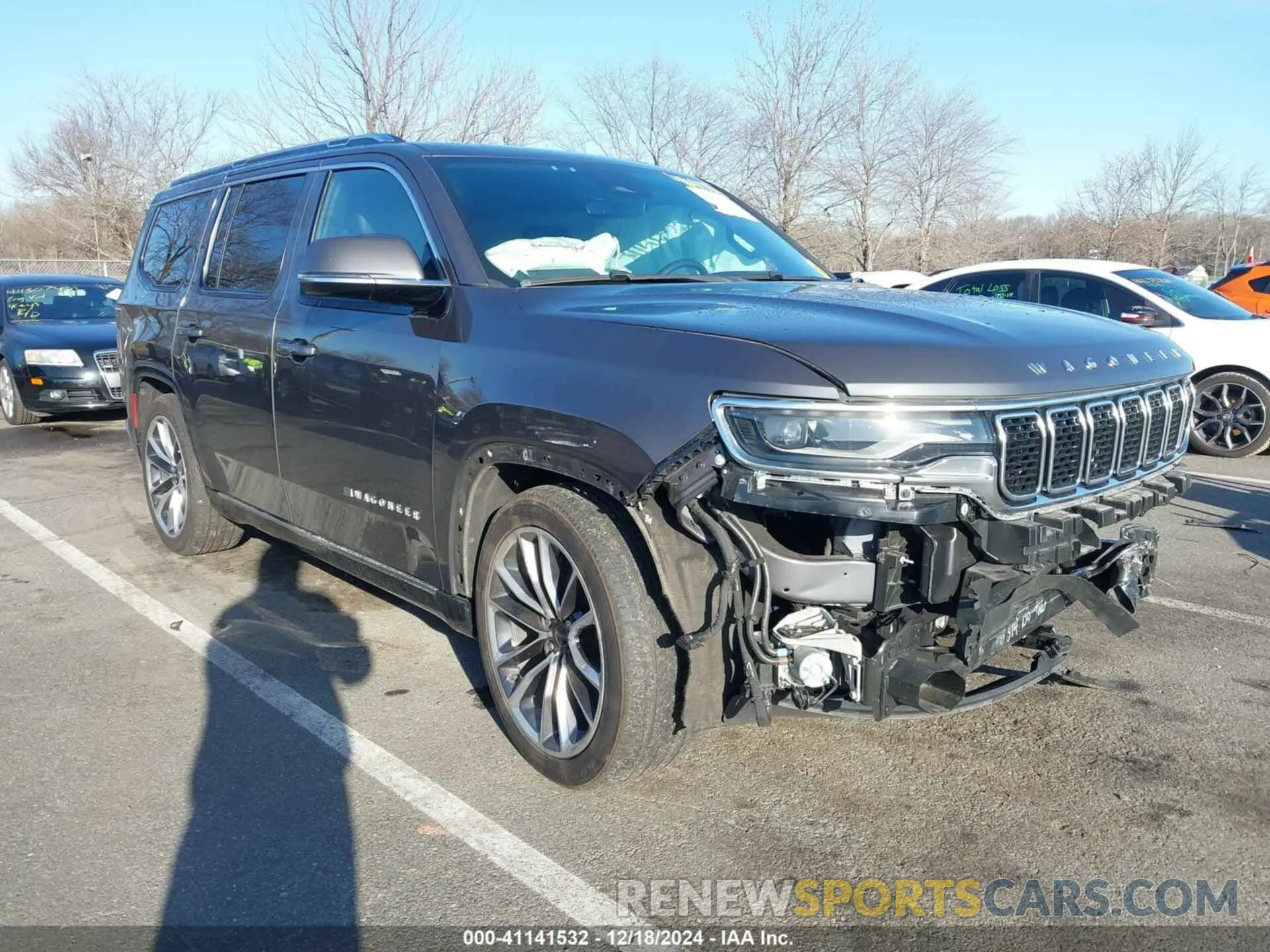 1 Photograph of a damaged car 1C4SJVDTXNS125459 JEEP WAGONEER 2022