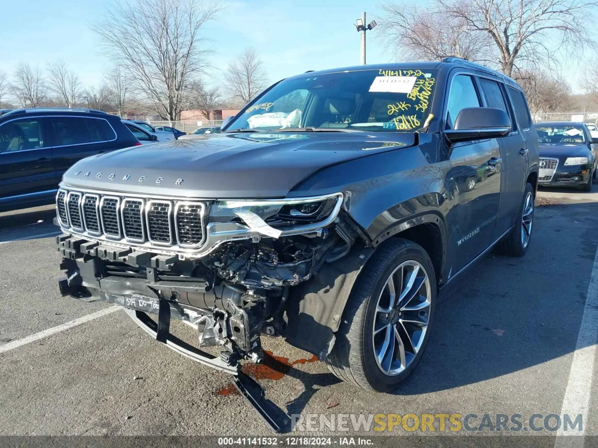 2 Photograph of a damaged car 1C4SJVDTXNS125459 JEEP WAGONEER 2022