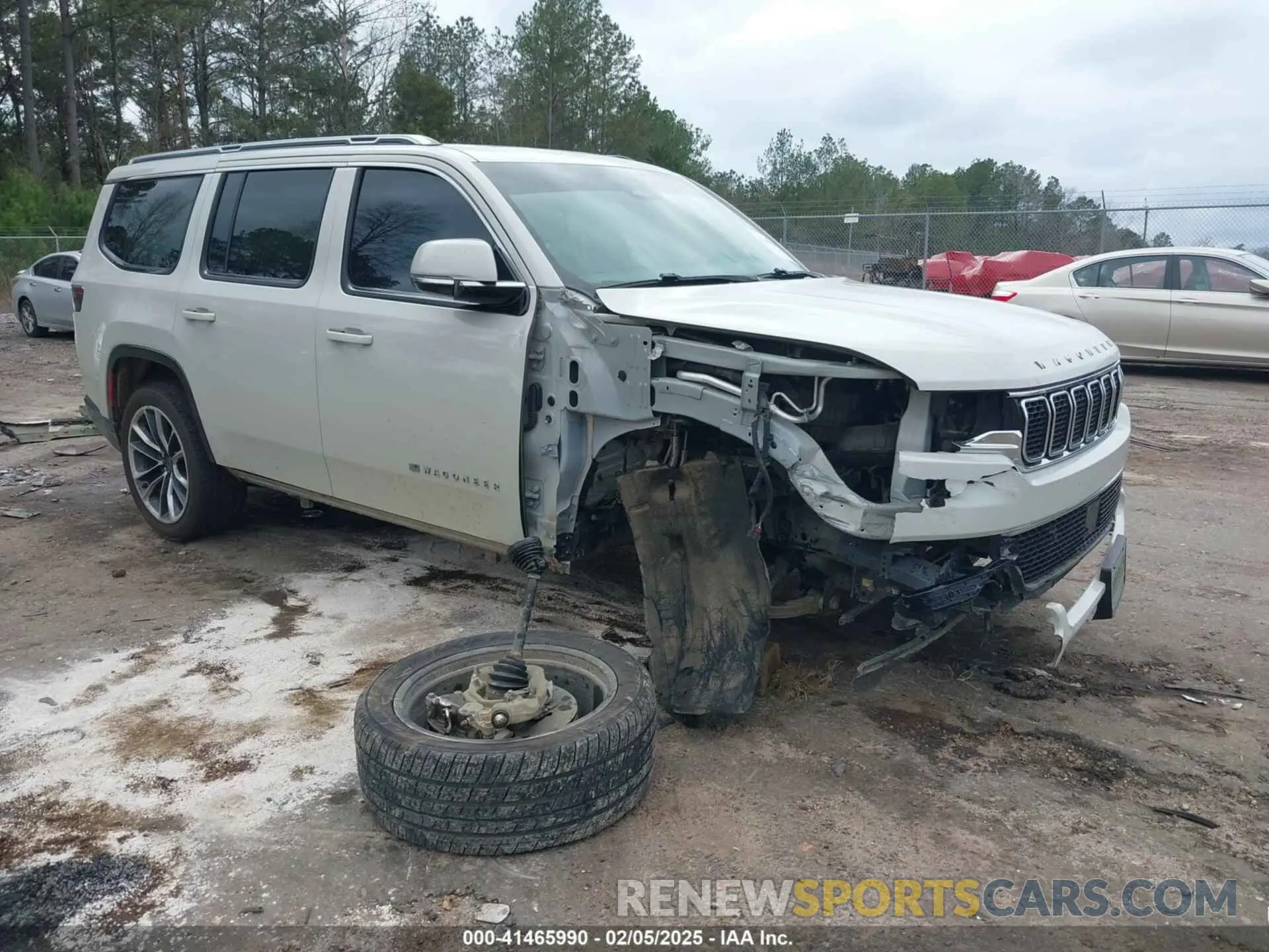 1 Photograph of a damaged car 1C4SJVDTXNS205425 JEEP WAGONEER 2022
