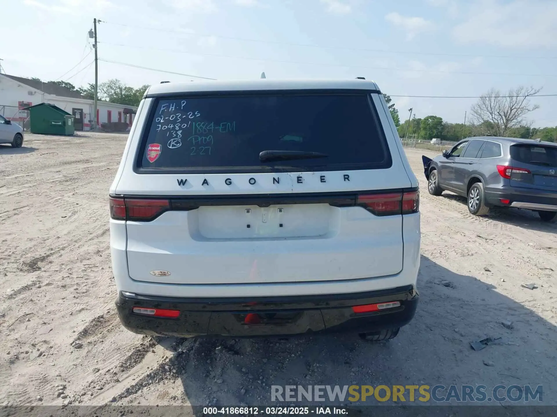 16 Photograph of a damaged car 1C4SJUBP9PS516282 JEEP WAGONEER 2023