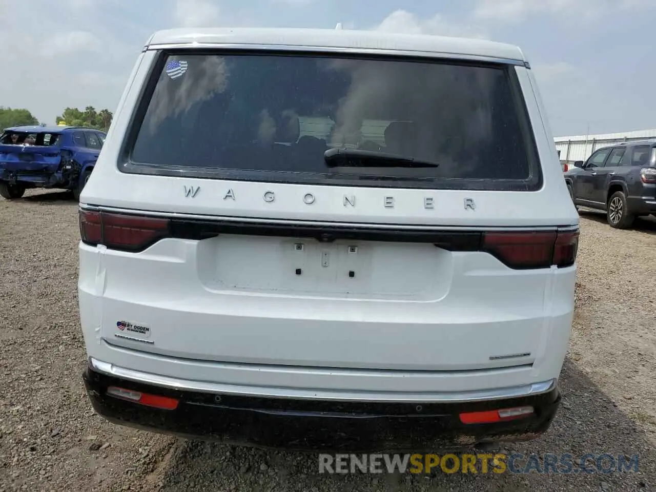 6 Photograph of a damaged car 1C4SJVBPXPS553377 JEEP WAGONEER 2023