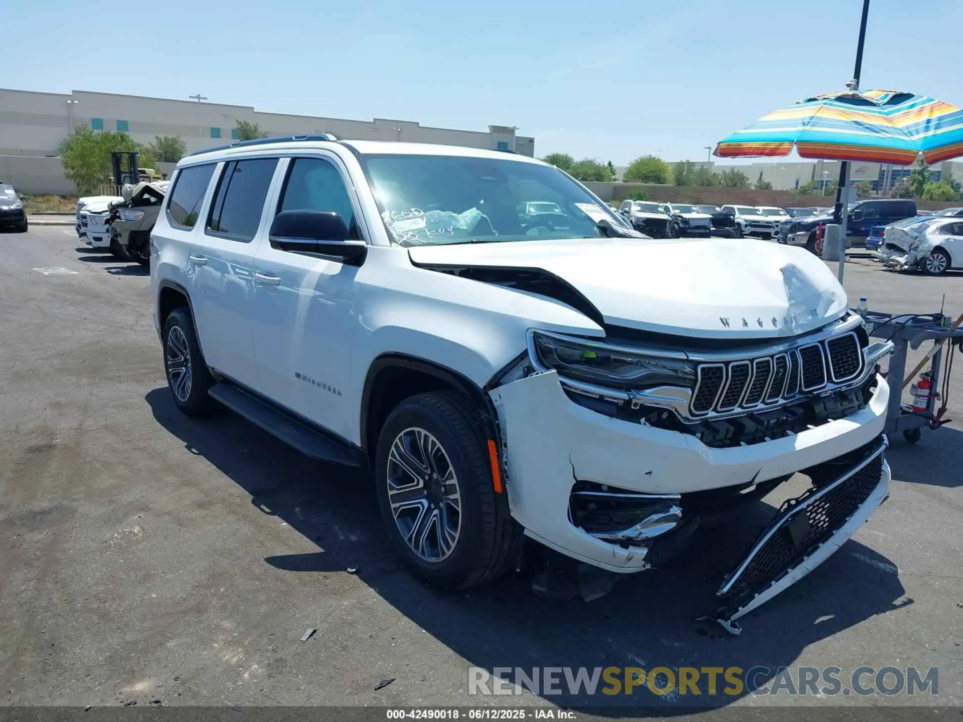 1 Photograph of a damaged car 1C4SJUAP9RS110913 JEEP WAGONEER 2024