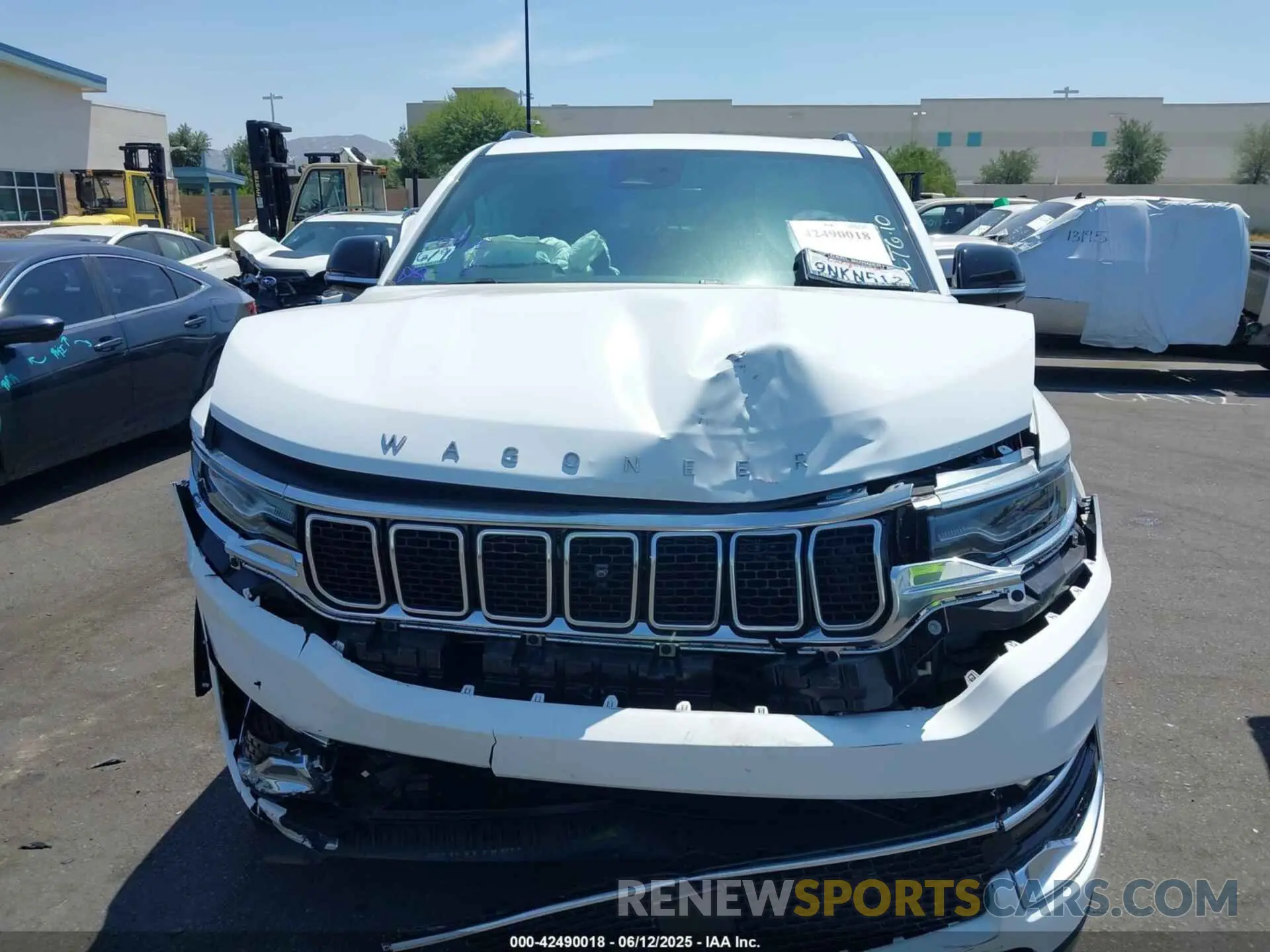 13 Photograph of a damaged car 1C4SJUAP9RS110913 JEEP WAGONEER 2024