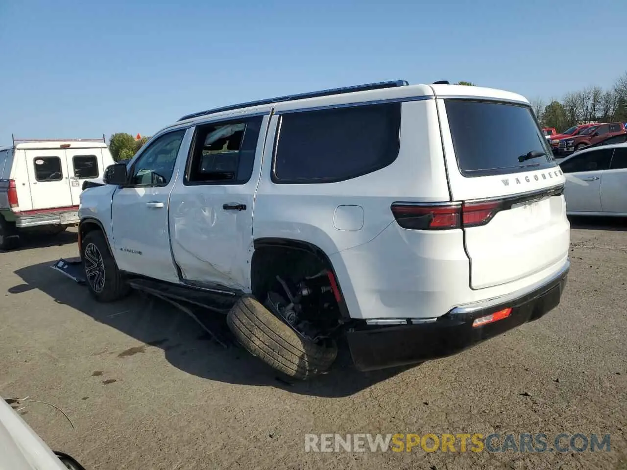 2 Photograph of a damaged car 1C4SJUBP0RS134872 JEEP WAGONEER 2024