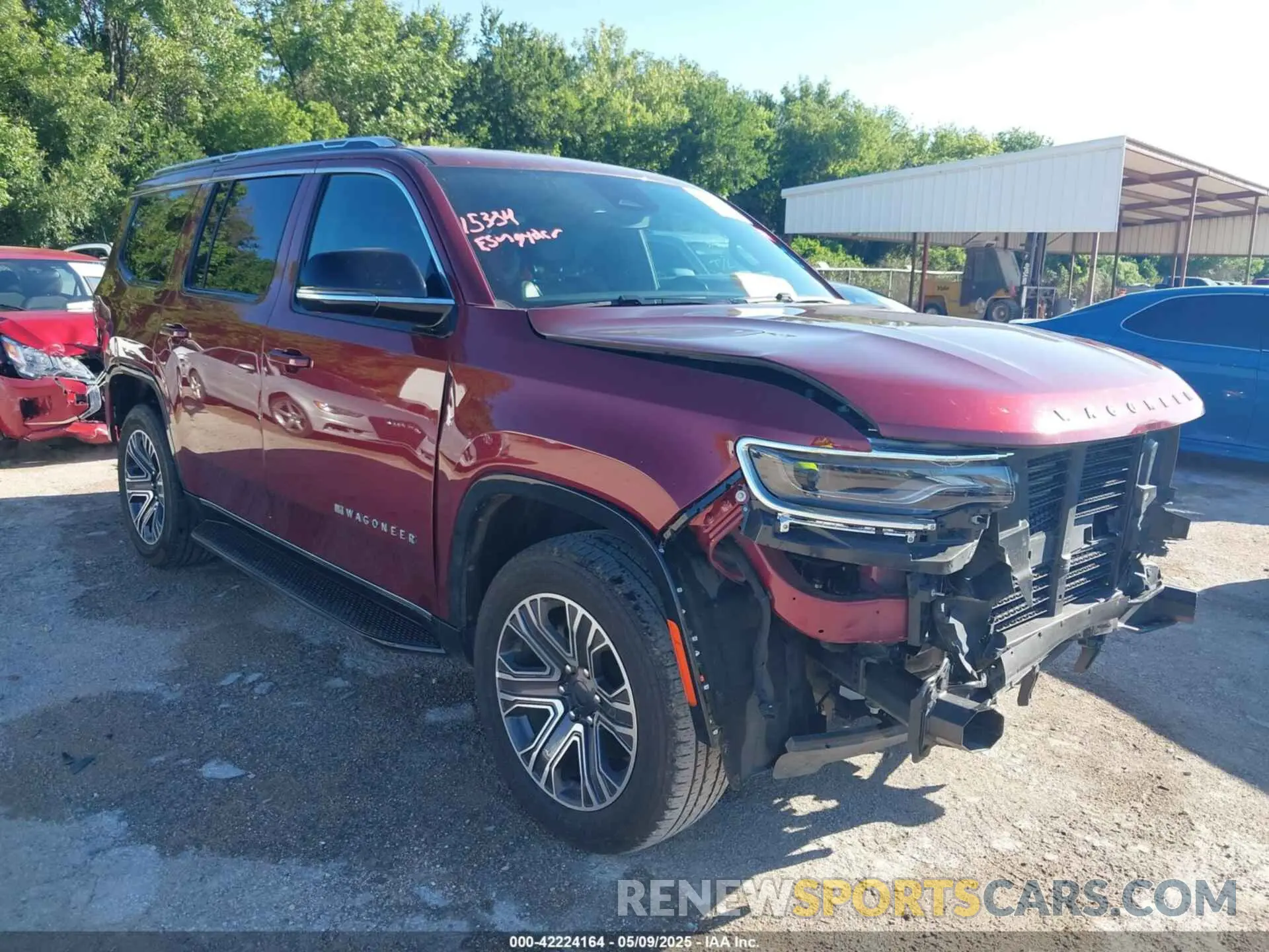 1 Photograph of a damaged car 1C4SJUBP2RS177139 JEEP WAGONEER 2024