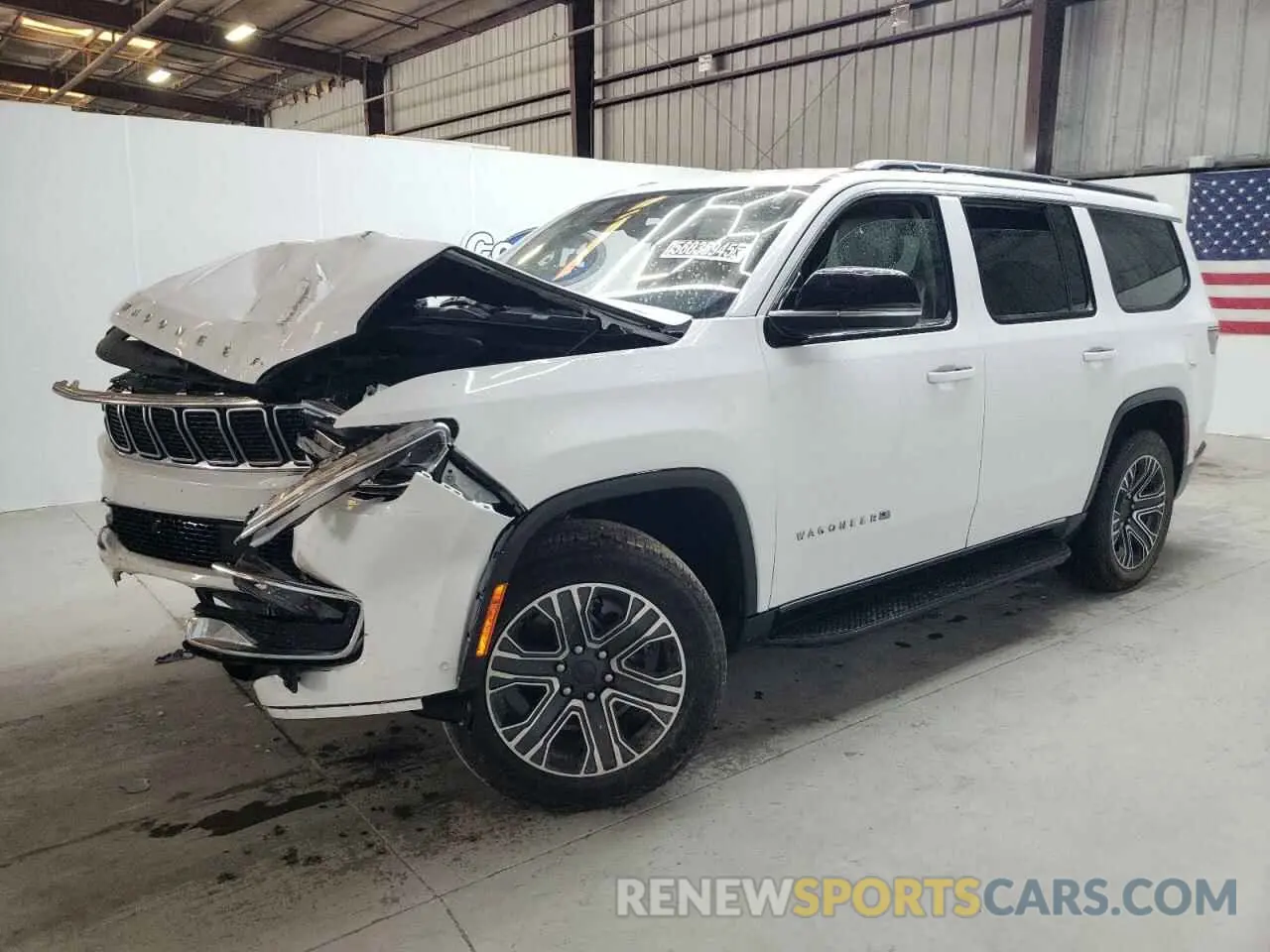 1 Photograph of a damaged car 1C4SJUBP3RS135367 JEEP WAGONEER 2024
