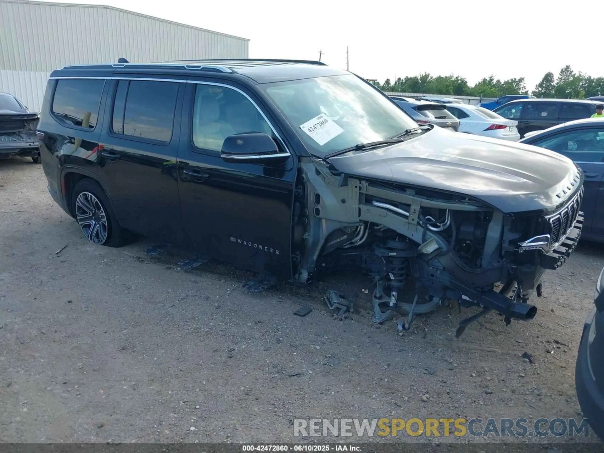1 Photograph of a damaged car 1C4SJUBPXRS126049 JEEP WAGONEER 2024