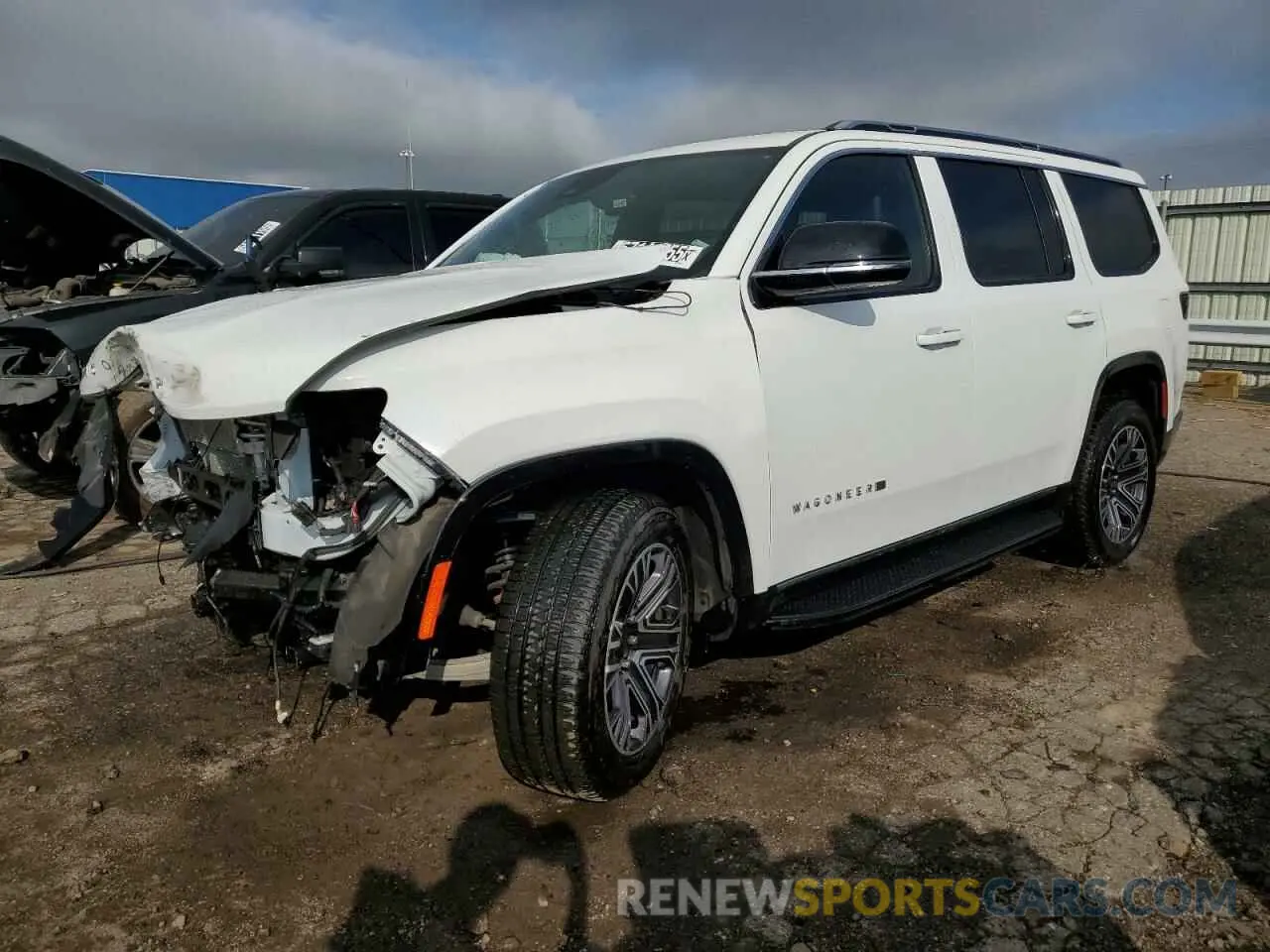 1 Photograph of a damaged car 1C4SJUBPXRS172108 JEEP WAGONEER 2024