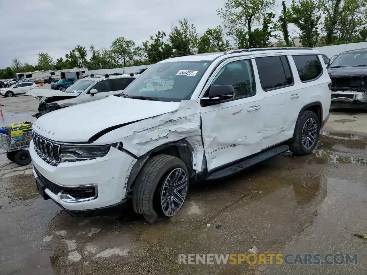 1 Photograph of a damaged car 1C4SJVAP0RS110630 JEEP WAGONEER 2024