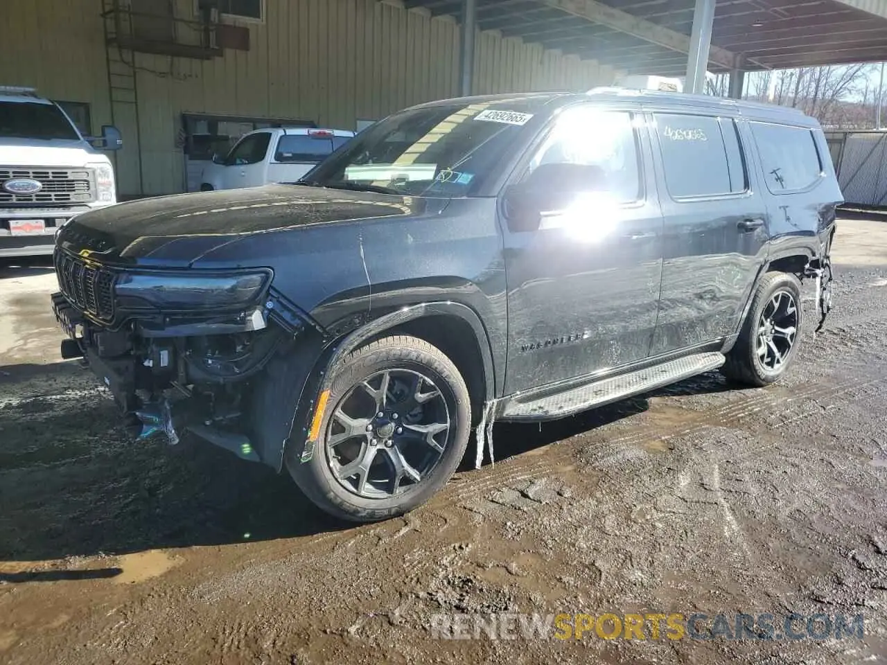 1 Photograph of a damaged car 1C4SJVBP1RS118072 JEEP WAGONEER 2024