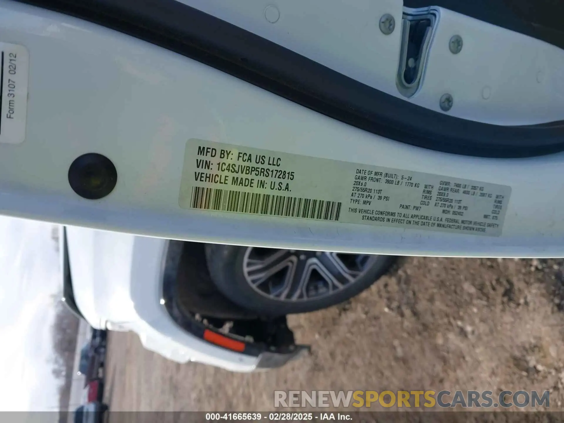 9 Photograph of a damaged car 1C4SJVBP5RS172815 JEEP WAGONEER 2024