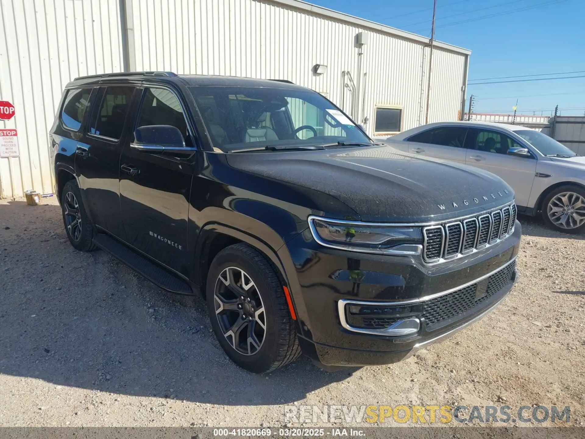 1 Photograph of a damaged car 1C4SJVDP5RS174884 JEEP WAGONEER 2024