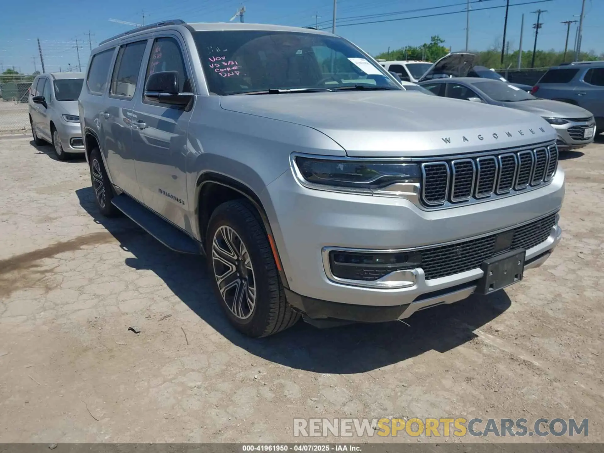 1 Photograph of a damaged car 1C4SJRBP8RS177868 JEEP WAGONEER L 2024