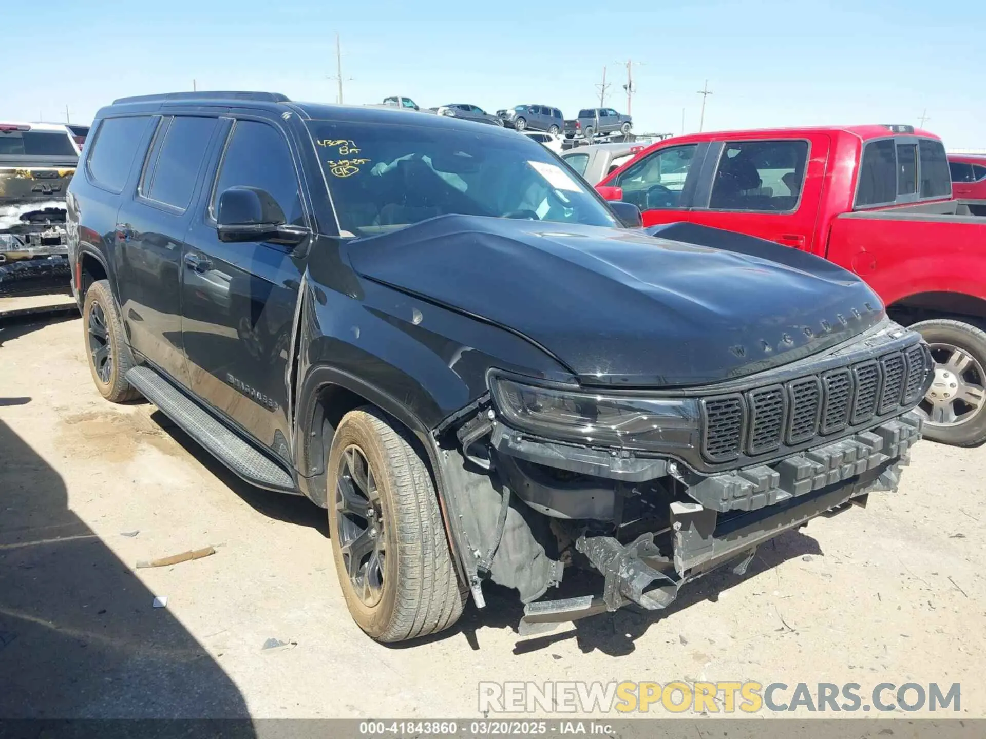 1 Photograph of a damaged car 1C4SJSBP4RS117920 JEEP WAGONEER L 2024